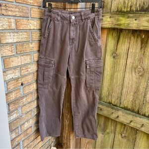 H&M Brown Casual Cargo Pants for Kids